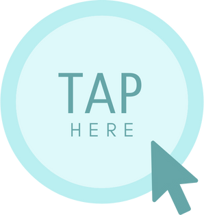 Tap Here Round Icon