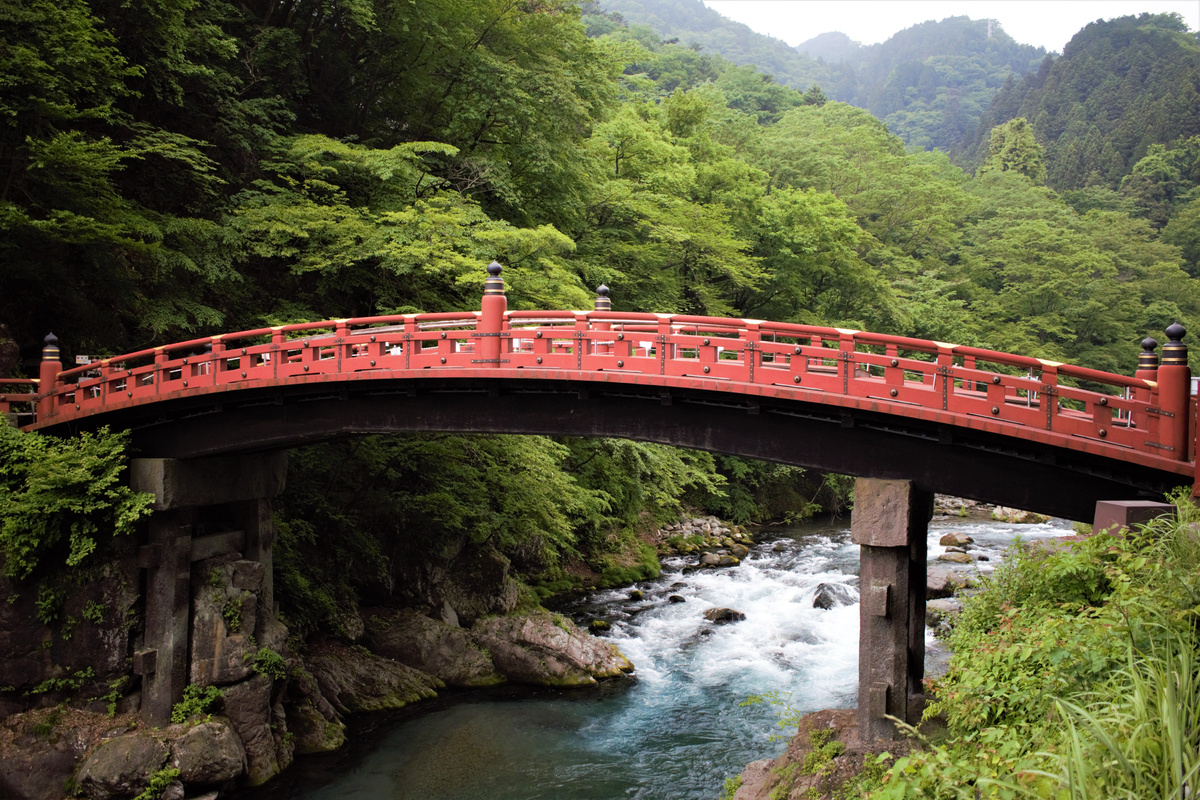 Shinkyo Bridge, Nikko, Tochigi Prefecture, Japan